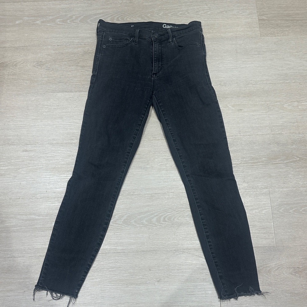 Gap Charcoal Skinny Jeans for Women